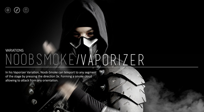 vaporizer, smoke, studio shot, clothing, noob smoke, headshot, kombat, variations, men, front view, adult, portrait, young adult, mortal kombat x