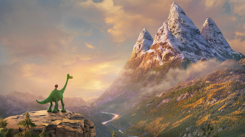 The Good Dinosaur, 4K, mount