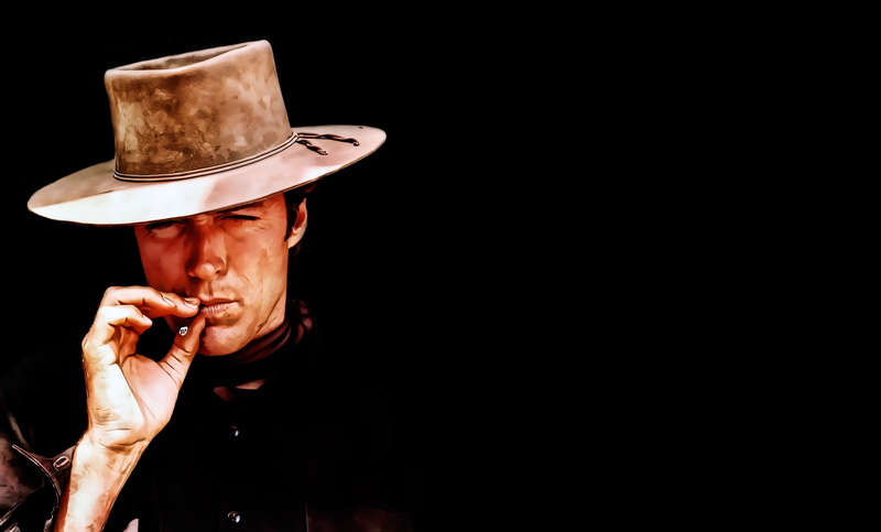face, 2K, actor, Clint Eastwood