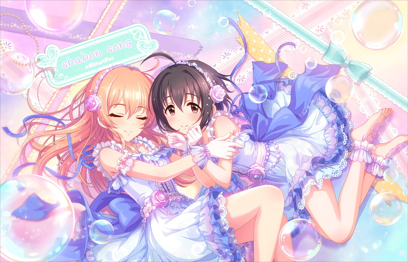 girls, art, card, idolmaster, cinderella, 2K, official, illustration