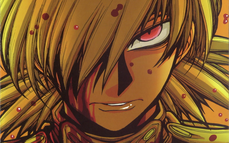 anime girls, craft, creativity, 1080P, pattern, Seras Victoria, design, backgrounds, Hellsing, anthropomorphic face, close-up, full frame, day, indoors