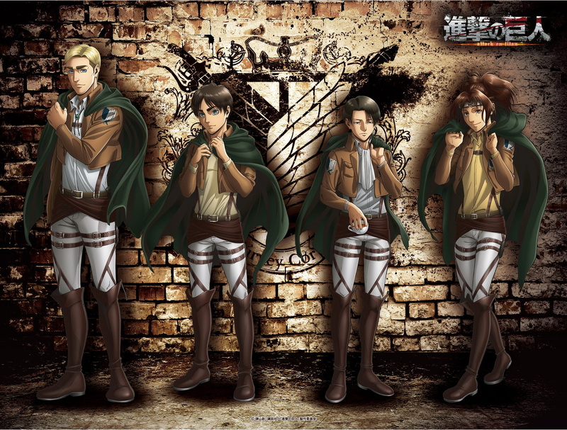 Anime, Attack On Titan, Eren Yeager, 1080P, Erwin Smith, Levi Ackerman, Hange Zoë