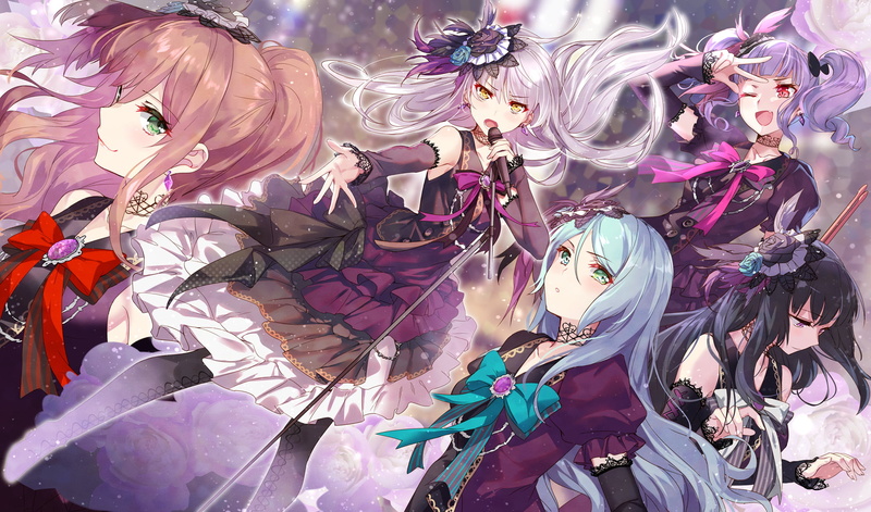 Sayo Hikawa, Ako Udagawa, BanG Dream! Girls Band Party!, Yukina Minato, Anime, 1080P, Lisa Imai, Rinko Shirokane
