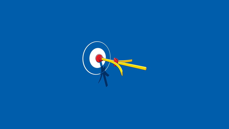 communication, sign, arrow symbol, blue background, studio shot, copy space, nature, craft, arrows (design), humor, minimalism, simple, art and craft, creativity
