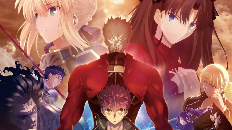 lighting equipment, 1080P, event, real people, Fate/Stay Night: Unlimited Blade Works, lifestyles, women, front view, leisure activity, Fate Series, crowd
