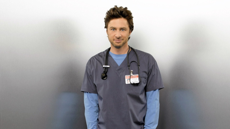 Zach Braff, TV Show, J. D. (Scrubs), 1080P, Scrubs