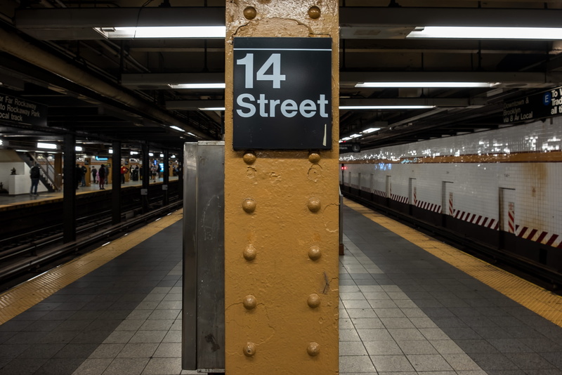 rail transportation, platform, architecture, no people, 4K, illuminated, station, mode of transportation, new york, railroad station, architectural column