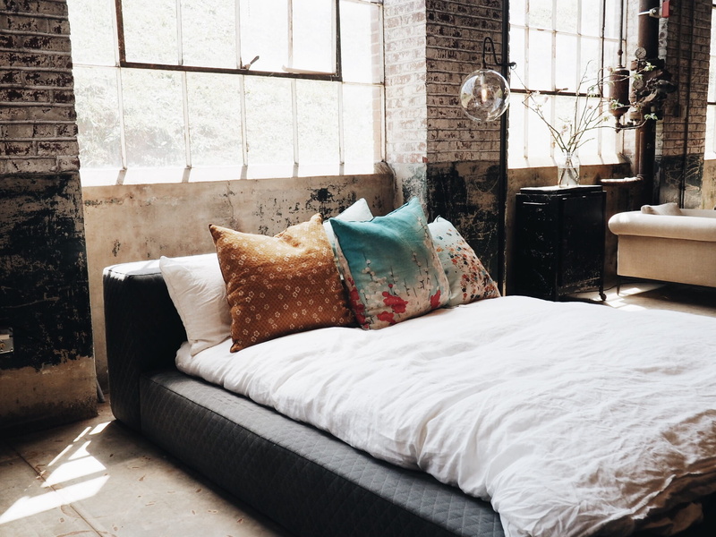 home, pillow, cushions, brown, furniture, house, designer, architecture, day, stuffed, top, mattress, comfortable, white, indoors, minimal, sleep, built structure