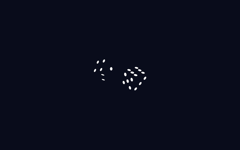 minimalism, 2K, dice