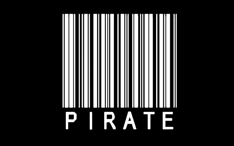 monochrome, piracy, barcode, 720P