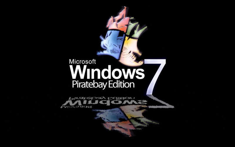 x, windows, technology, Windows 7, hd, 720P, art, Piracy