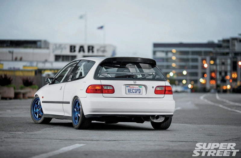 cars, modified, 1080P, 1993, civic-si, honda
