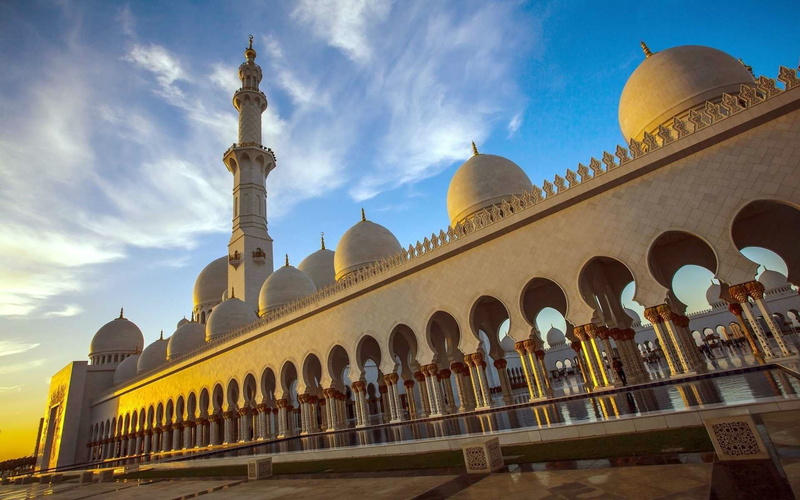 arab, emirates, desktop, abu, dhabi, grand, sheikh, mosque, 2K, zayed, widescreen, united