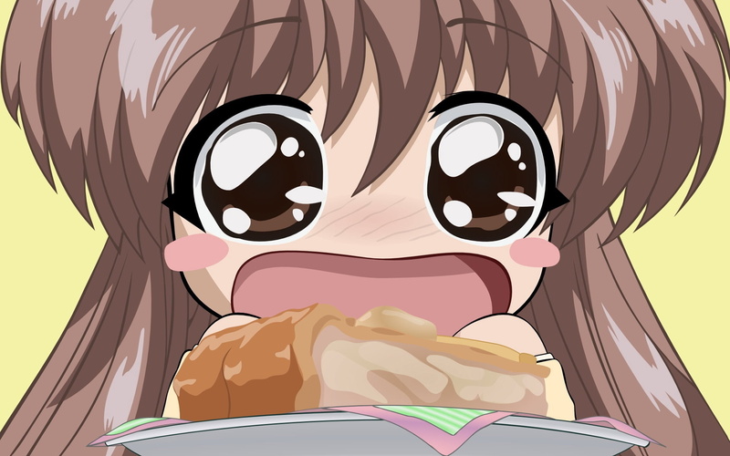 built structure, anime, horror, sandwich, appetite, architecture, girl, evil, smiling, human Eye, vector, cartoon, day, background, illuminated, facial Expression