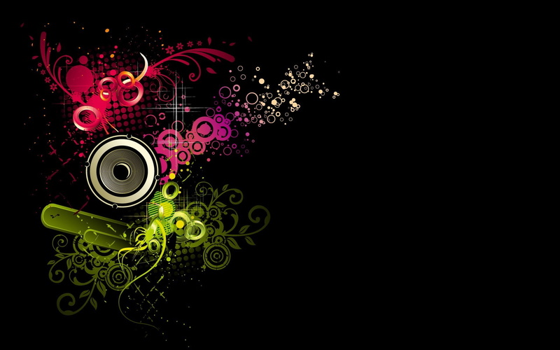 white, green, creativity, night, indoors, copy space, motion, black background, 1080P, decoration, web design, pattern, design, nature, colorful, multi colored