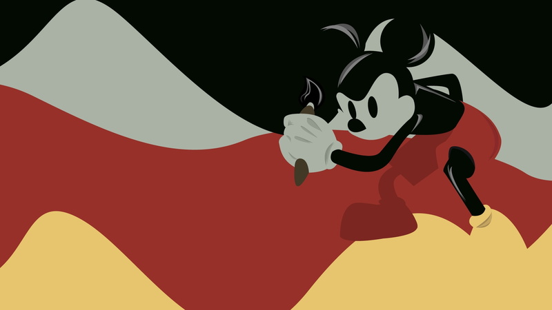 mickey, 1080P, mouse, x, alternative art, mickey mouse, hd, art, alternative