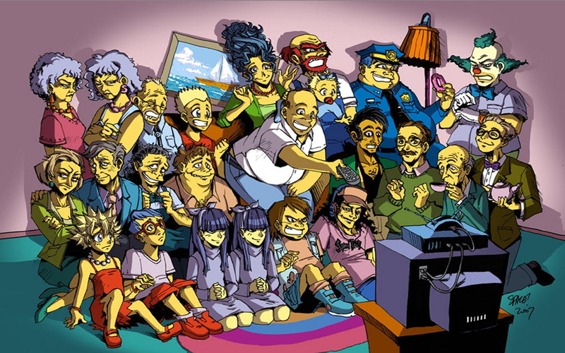 alternative art, x, art, 720P, simpsons, alternative, The Simpsons, hd