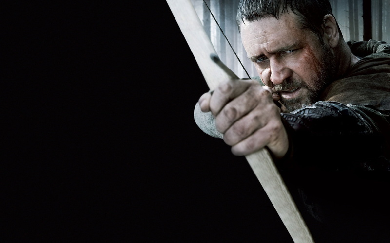 robin hood, portrait, mature adult, mature men, 2K, indoors, adult, holding, facial hair, emotion, males, mid adult men, Hollywood, Russell Crowe, beard