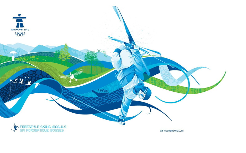 sports, hd, skiing, Cool, mogul, 1080P, freestyle, Hot, Olympics, art, olympic