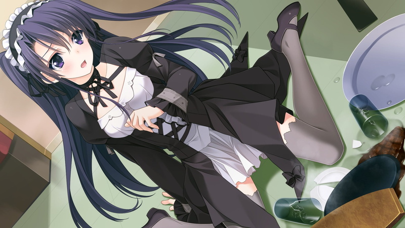 representation, Berrys, visual novel, maid outfit, 1080P, suit, well-dressed, nature, clothing, real people, Morikubo Yuna, day, lifestyles, business person