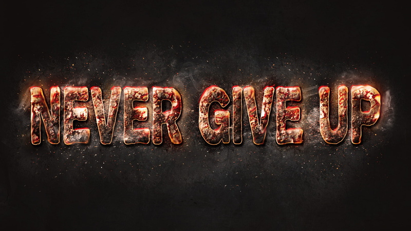 texto, abstracto, 1080P, give, never