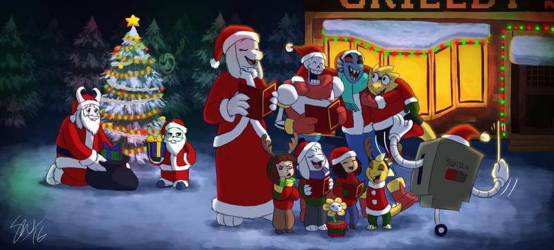 Undertale, Frisk (Undertale), 1080P, Mettaton (Undertale), Papyrus (Undertale), Alphys (Undertale), Video Game, Monster Kid (Undertale), Undyne (Undertale)