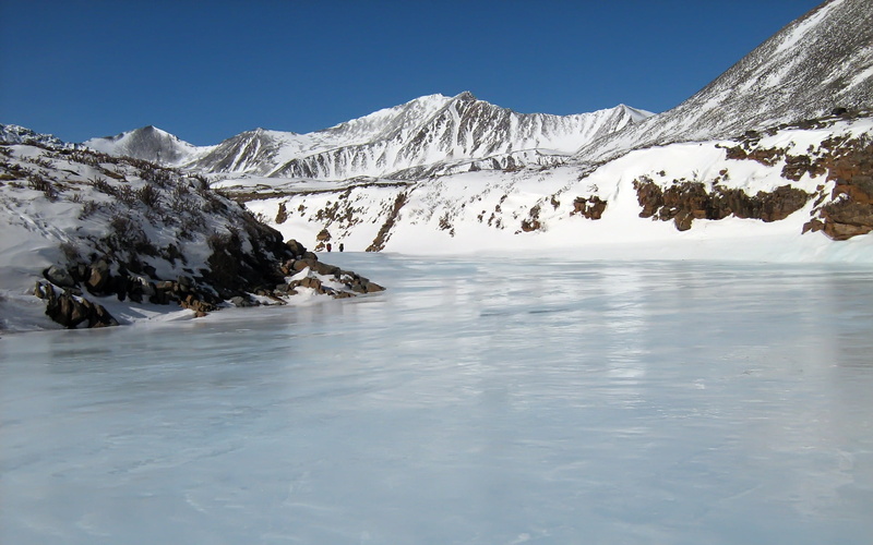 extreme Terrain, tranquil Scene, held down, snowcapped mountain, lake, water, covered, winter, 1080P, glacier, mountains, blue, vacations, mountain, scenics - nature
