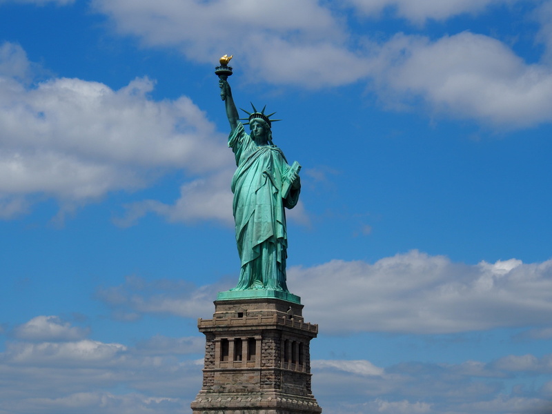 travel, 4K, new York City, liberty Island, flame, freedom, history, human representation, flaming torch, famous Place, sculpture, representation, new