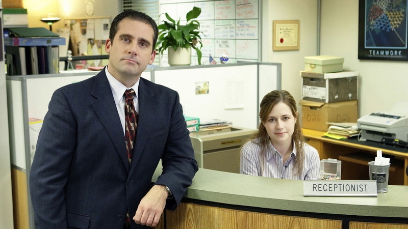 Jenna Fischer, Michael Scott, Pam Beesly, 1080P, TV Show, Steve Carell, The Office (US)