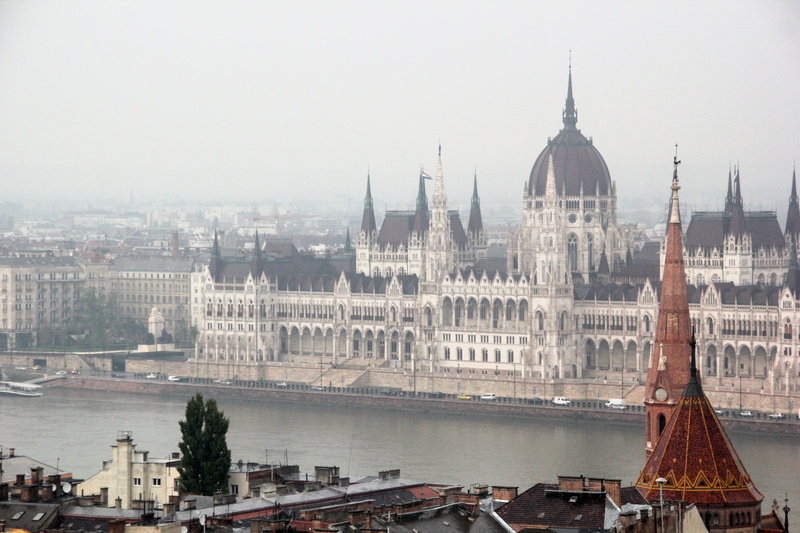 europe, building, car, scenics, sky, town, ancient, no people, nature, pest, sightseeing, hungary, view, clouds, sight, tower, style, city, magyar, old