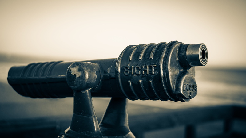 tourist, vacation, scope, sky, travel destinations, close-up, technology, water, landscape, vision, telescope, instrument, optical instrument, 4K, lens