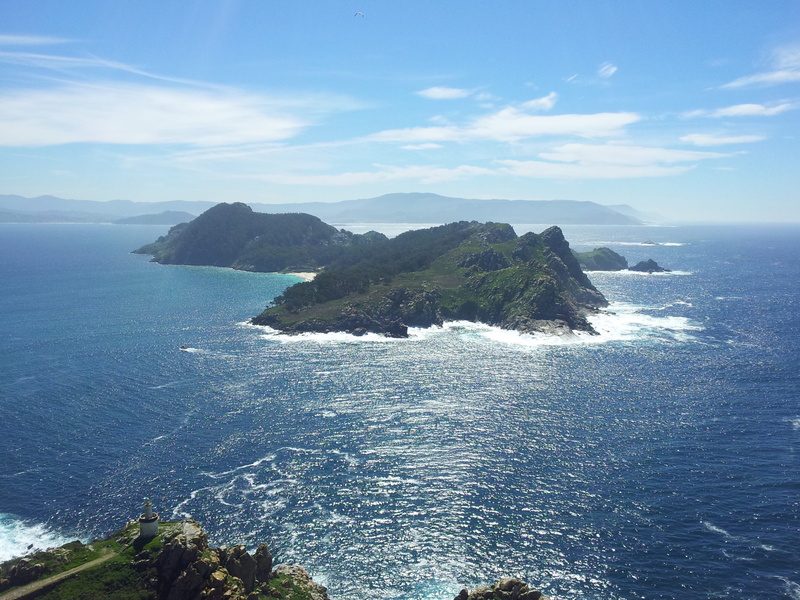 day, isla cies, outlook, coast, rock - Object, tranquil scene, mood, ocean, Cies, no people, sky, cloud - sky, summer, idyllic, scenics, beauty in nature