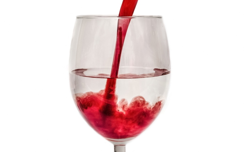 red, wineglass, wine, drink, red wine, soda, 2K, glass, water
