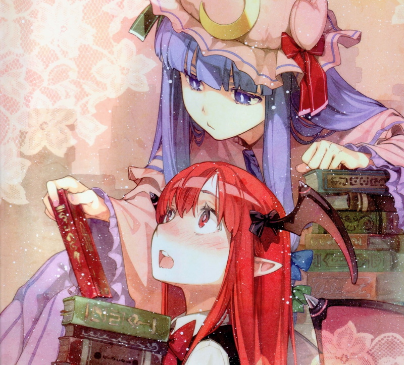 Anime, 1080P, Touhou, Patchouli Knowledge, Koakuma (Touhou)