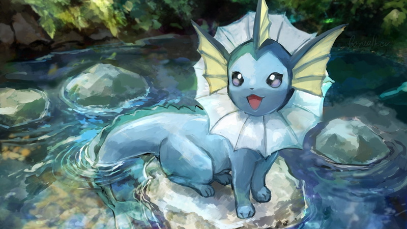 Vaporeon (Pokémon), 1080P, Pokémon