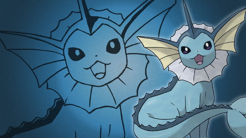 1080P, Eeveelutions, Pokémon, Vaporeon (Pokémon)