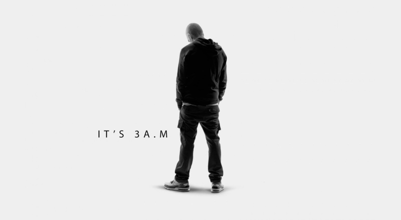 lifestyles, leisure activity, adult, Music, men, obscured face, males, m, indoors, studio shot, casual clothing, western script, full length, eminem, one person