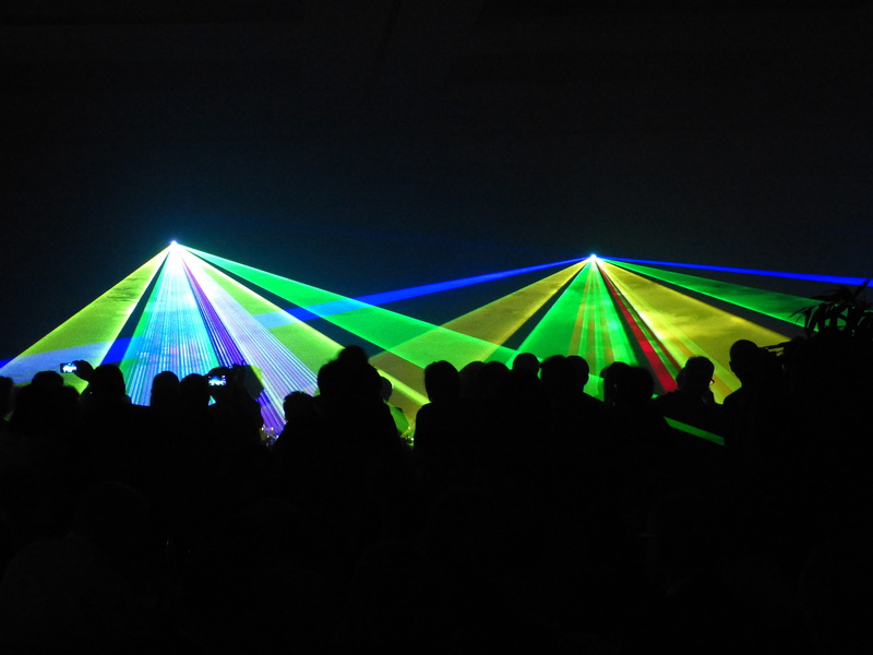 concert, laser light, 4K, public domain, fun, people, entertainment, party - Social Event, multi colored, dark, music Festival, arts culture and entertainment