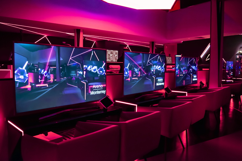 restaurant, reflection, club, turned, red, music, lighting equipment, food and drink, nightlife, room, indoors, interior design, night, communication, fashion