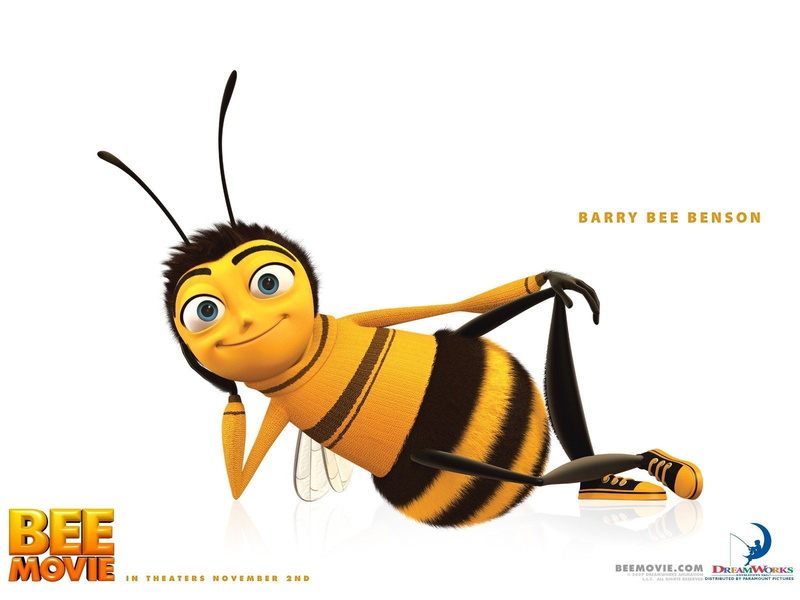 toy, animal wildlife, Movie, white background, Bee Movie, copy space, 720P, animal body part, studio shot, vertebrate, fun, yellow, cute, cut out, humor