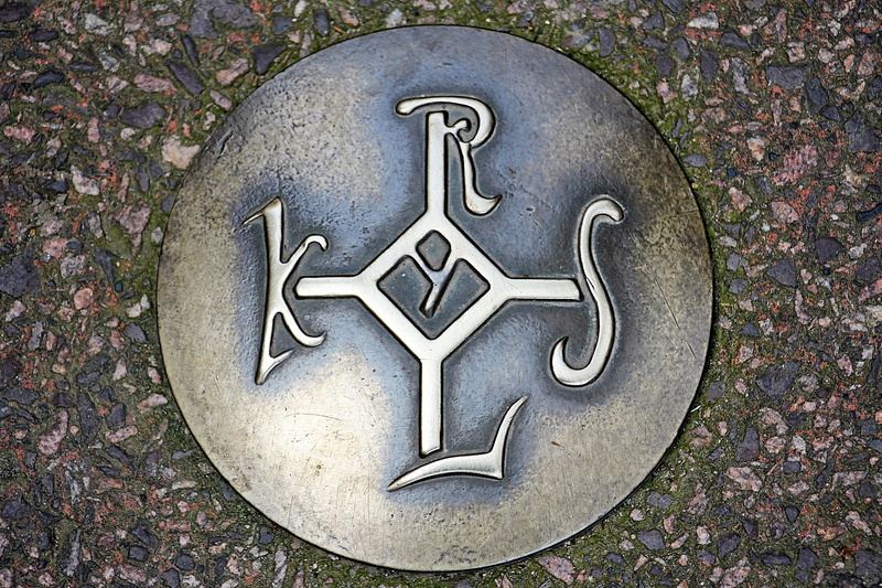 cross with letters, communication, iron monogram of charlemagne, representation, belief, shape, embedded in the ground, sign, charles, religion, geometric shape