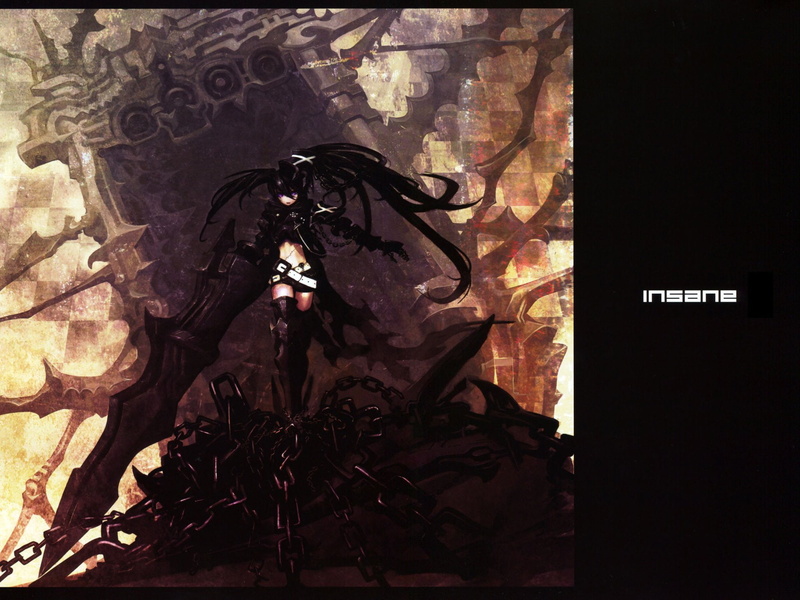 Insane Black Rock Shooter, 1080P, Black Rock Shooter, Anime