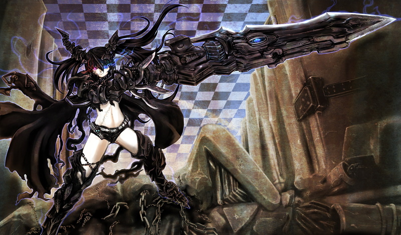 Anime, Black Rock Shooter, 1080P, Insane Black Rock Shooter