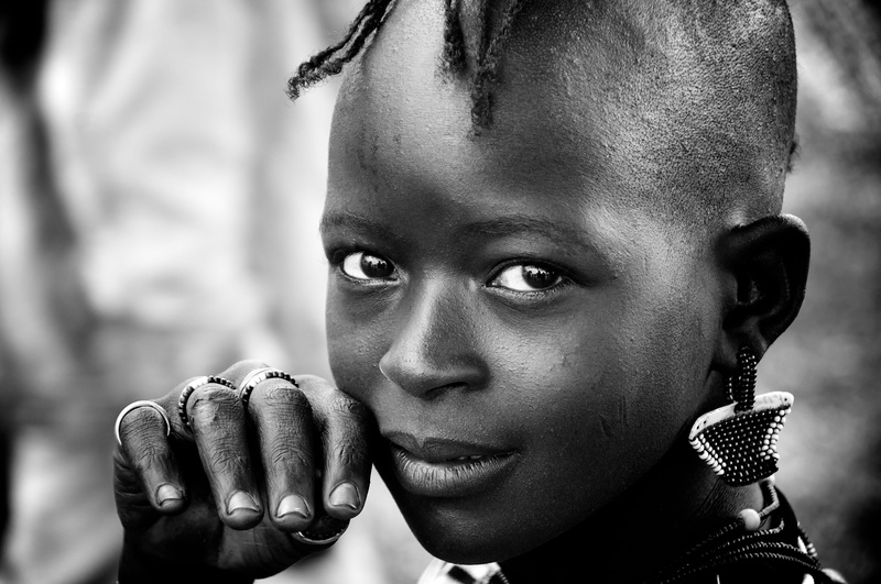 omo_valley, female, one person, dirty, human face, headshot, human body part, tribe, focus, wearing, ethiopium, body part, young adult, women, girls, teenager