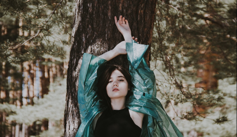 women, pretty, hands, photoshoot, wear, land, beautiful woman, racing, human arm, teenager, tree trunk, tree, headshot, lady, wearing, young adult, blue
