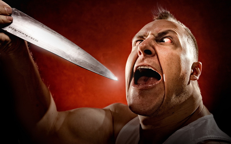 situation, knife, insane, weapons, 720P, man