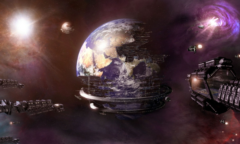 wormhole, Earth, 720P, art, outer space, surreal, hd, x, outer, planets, space