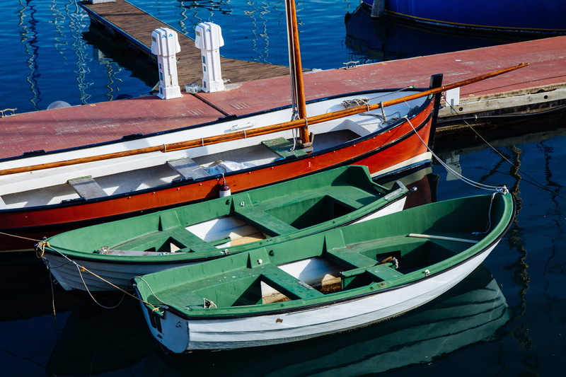 day, color Image, mode of transportation, tourism, Image, fishing boat, nautical Vessel, high angle view, old, sit in, sea, DSLR, Barcelona, harbour, small boats
