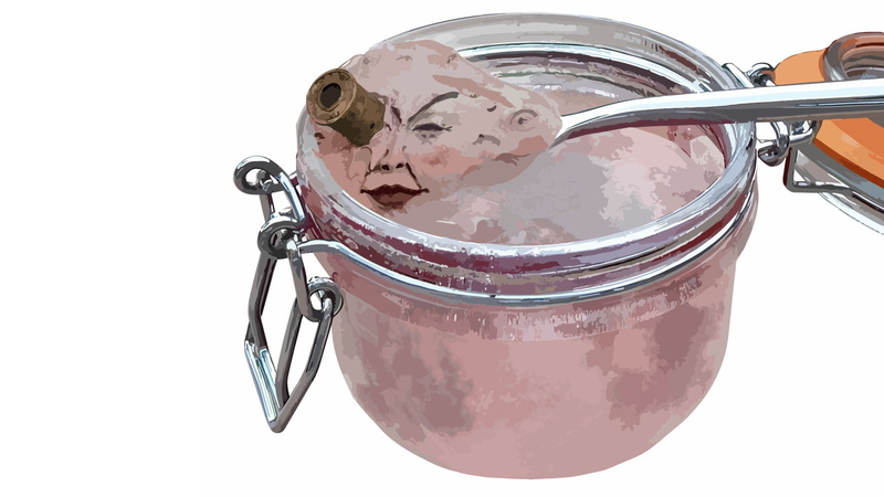 cup, Jam, 720P, Smashing Pumpkins, simple background, artwork, white background, WTF