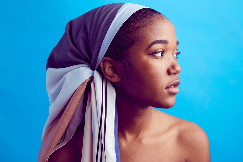part Of, 5K, young Adult, human body part, adults Only, woman, one Person, indoors, beautiful People, blue, one Woman Only, portrait, the Human Body, headshot